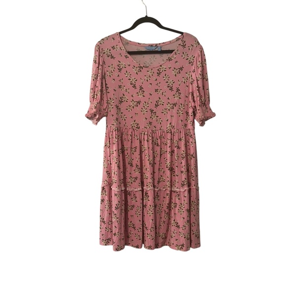 Draper James Dresses & Skirts - Draper James Women's Pink Floral Dress Size L